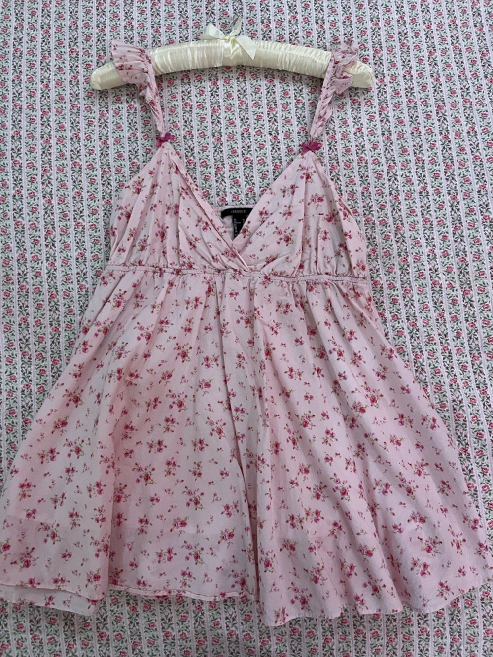 Forever 21 Pink Floral Sundress